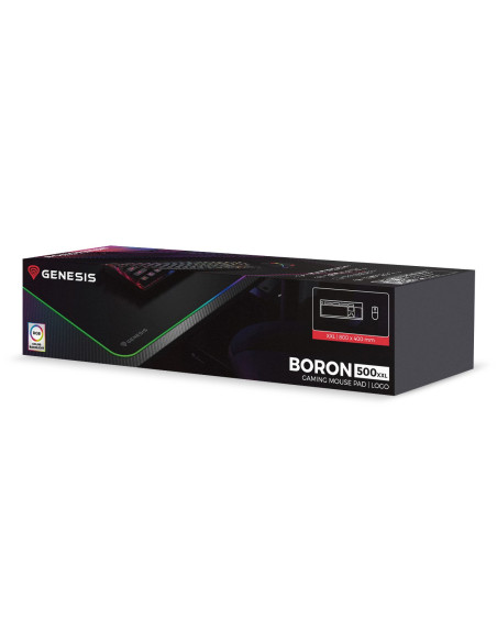 Genesis Boron 500 Xxl Rgb Podkładka Dla Graczy Czarny