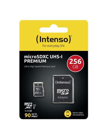 Intenso Microsd Karte Uhs-I Premium 256 Gb Klasa 10