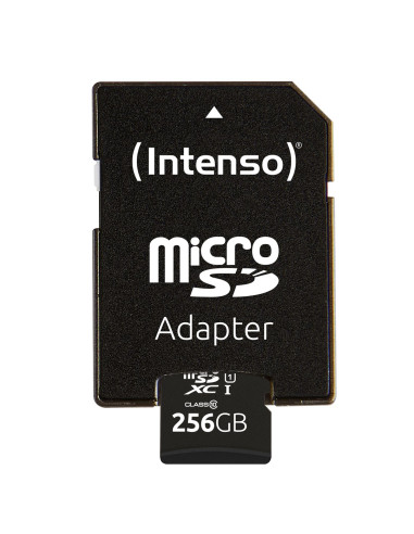 Intenso Microsd Karte Uhs-I Premium 256 Gb Klasa 10