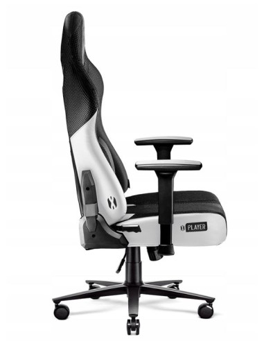 Fotel Gamingowy Diablo X-Player 2.0 Normal Fotel Biało-Czarny