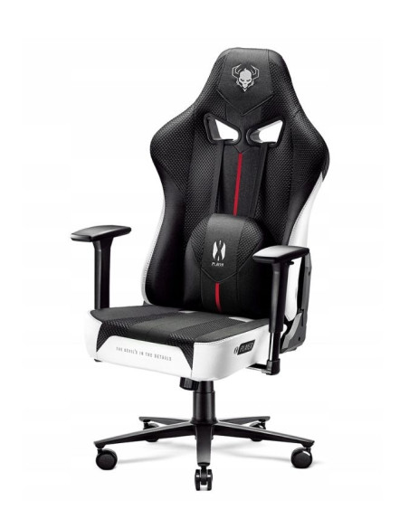 Fotel Gamingowy Diablo X-Player 2.0 Normal Fotel Biało-Czarny