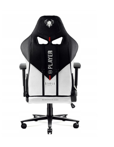 Fotel Gamingowy Diablo X-Player 2.0 Normal Fotel Biało-Czarny