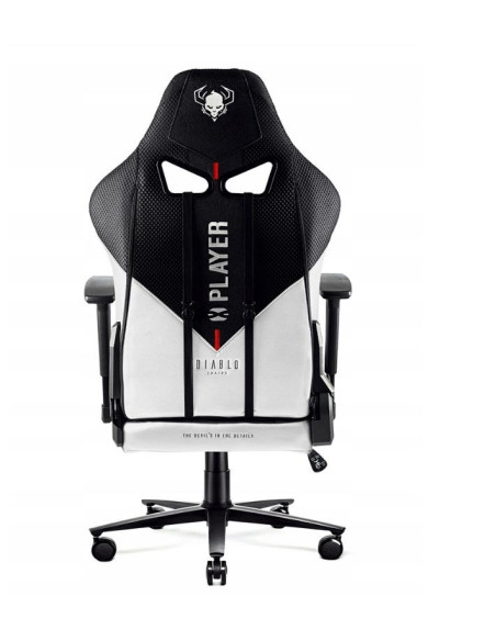 Fotel Gamingowy Diablo X-Player 2.0 Normal Fotel Biało-Czarny