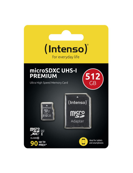 Intenso Microsd Karte Uhs-I Premium 512 Gb Klasa 10