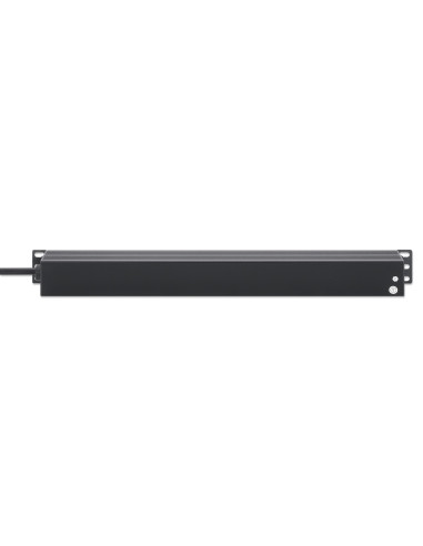 Intellinet 715133 Rozdzielacz Zasilania Pdu 9 X Gniazdo Sieciowe 1U Czarny