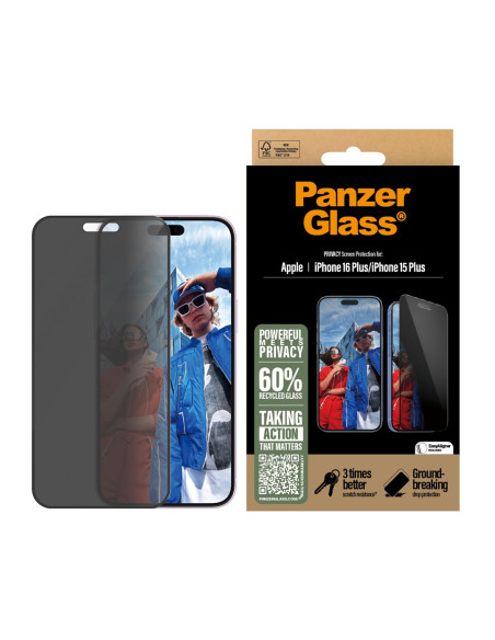 Panzerglass Pg Priv Scrn Iphone 16 6.7Inch Uwf