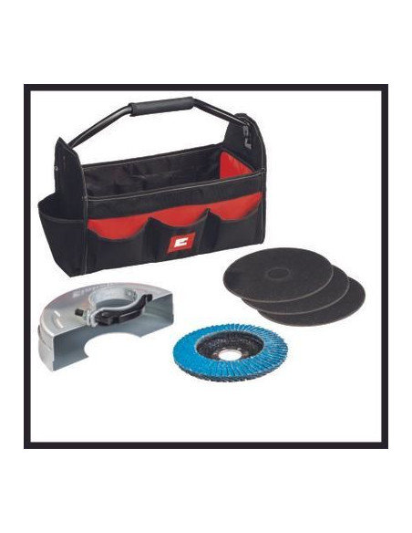 Einhell Tc-Ag 125/850 Kit Szlifierka Kątowa 12,5 Cm 12000 Rpm 850 W 1,78 Kg