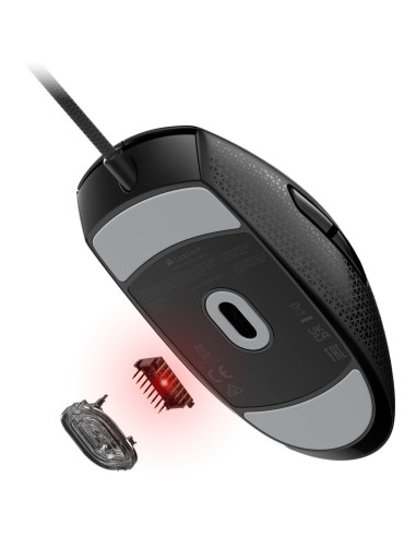 Corsair M55 Myszka Gaming Po Prawej Stronie Usb Typu-A Optyczny 16000 Dpi