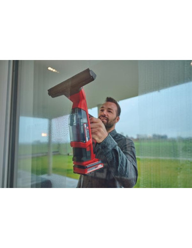 Einhell Brillianto Elektryczny System Do Czyszczenia Szyb 0,3 L Czarny, Czerwony