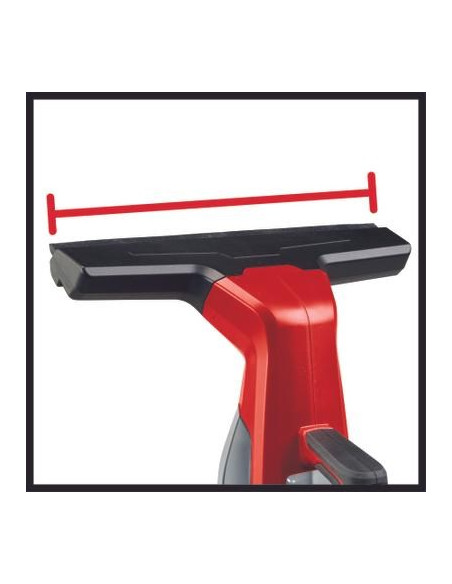 Einhell Brillianto Elektryczny System Do Czyszczenia Szyb 0,3 L Czarny, Czerwony