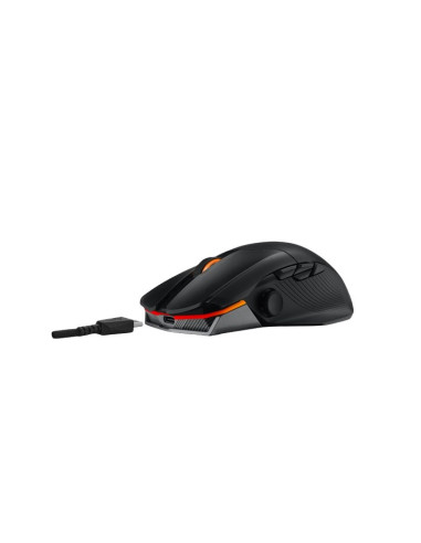 Asus Rog Chakram X Origin Myszka Gaming Po Prawej Stronie Rf Wireless + Bluetooth + Usb Type-A Optyczno-Mechaniczny 36000 Dpi