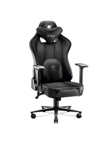 Fotel Gamingowy Diablo X-Player 2.0 King Fotel Czarno-Czarny