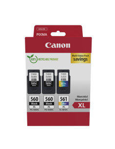 Canon Pg-560Xlx2/Cl-561Xl Multi | Wkłady Atramentowe | Kolor (Cyjan, Magenta, Żółty,) 2