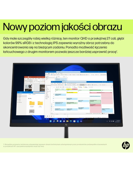 Hp Monitor E27Ug5 Qhd Usb-C
