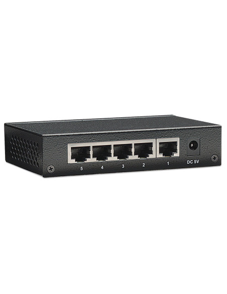 Switch 5X Rj45 Gigabit, Metal, Desktop
