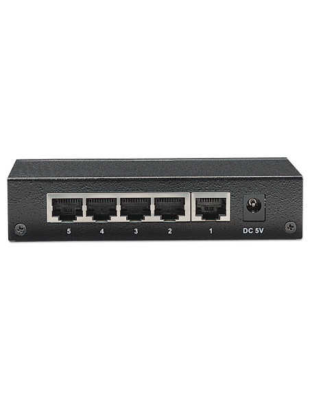 Switch 5X Rj45 Gigabit, Metal, Desktop