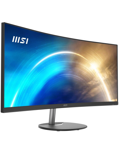 Msi Pro Mp341Cq Monitor Komputerowy 86,4 Cm (34") 3440 X 1440 Px Ultrawide Quad Hd Czarny