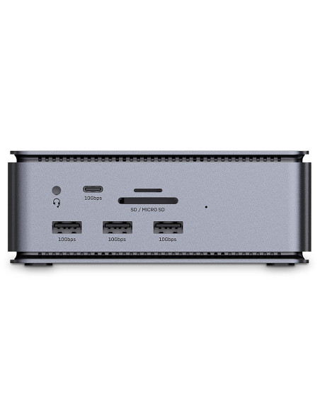 Lindy 43372 Stacja Dokująca Dokujący Usb4 Antracyt