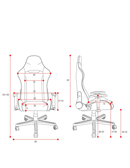 Fotel Gamingowy Diablo X-St4Rter Fotel Granatowy