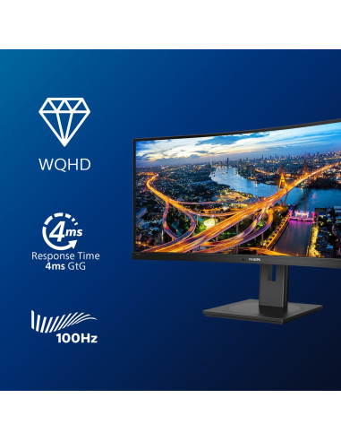 Monitor Philips Led 34" 346B1C/00