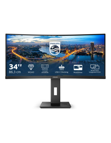 Monitor Philips Led 34" 346B1C/00