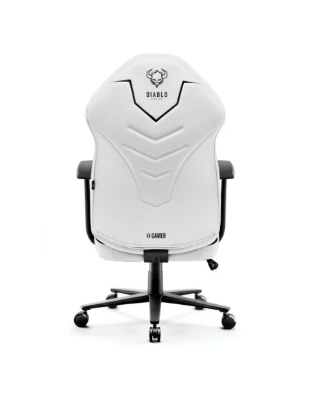 Fotel Gamingowy Diablo X-Gamer Fotel Czarno-Biały