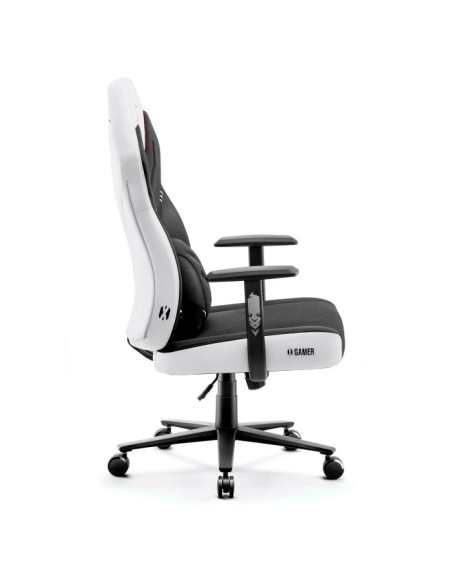 Fotel Gamingowy Diablo X-Gamer Fotel Czarno-Biały