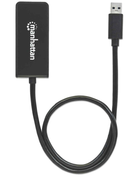 Manhattan 152259 Zewnętrzna Karta Graficzna Usb Czarny