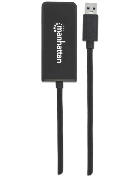 Manhattan 152259 Zewnętrzna Karta Graficzna Usb Czarny