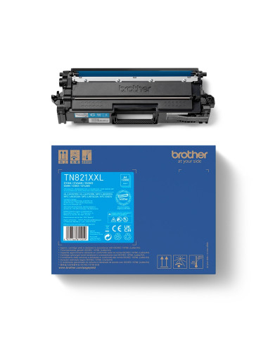 Brother Tn-821Xxlc Kaseta Z Tonerem 1 Szt. Oryginalny Cyjan