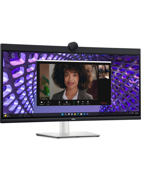 Dell P Series P3424Web Monitor Komputerowy 86,7 Cm (34.1") 3440 X 1440 Px 4K Ultra Hd Lcd Czarny