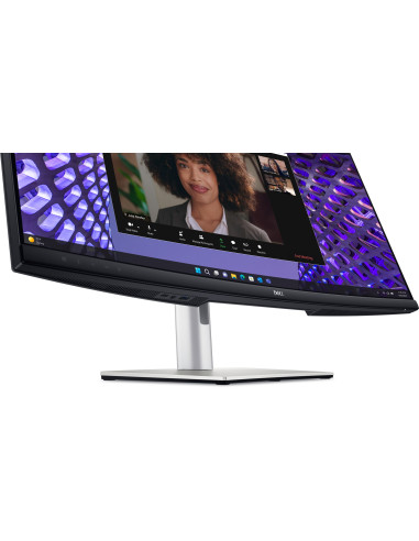 Dell P Series P3424Web Monitor Komputerowy 86,7 Cm (34.1") 3440 X 1440 Px 4K Ultra Hd Lcd Czarny