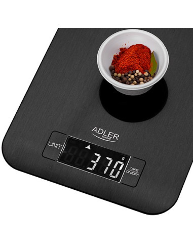 Waga Kuchenna Adler Ad 3183B Czarna