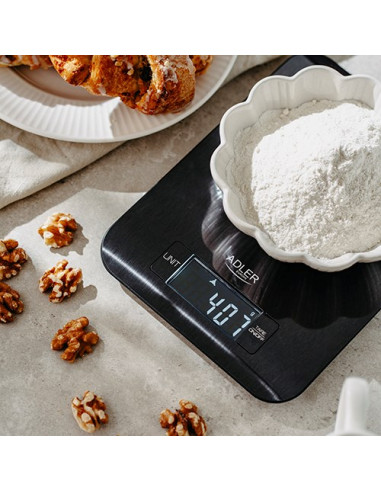 Waga Kuchenna Adler Ad 3183B Czarna