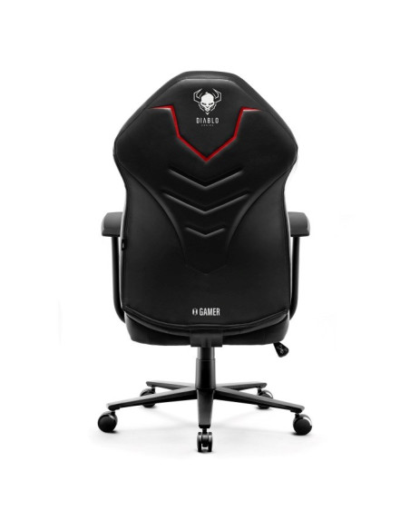 Fotel Gamingowy Diablo X-Gamer Fotel Czarno-Czarny