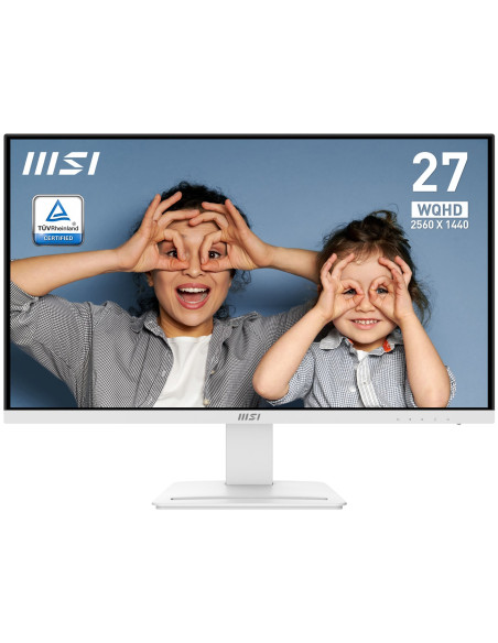 Msi Pro Mp273Qw E2 Monitor Komputerowy 68,6 Cm (27") 2560 X 1440 Px Wide Quad Hd Biały