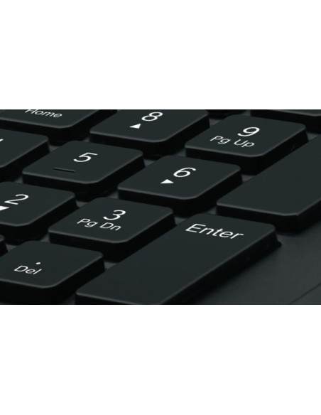 Logitech K280E Pro F/ Business Klawiatura Biuro Usb Qwertz Swiss Czarny