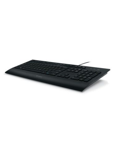Logitech K280E Pro F/ Business Klawiatura Biuro Usb Qwertz Swiss Czarny
