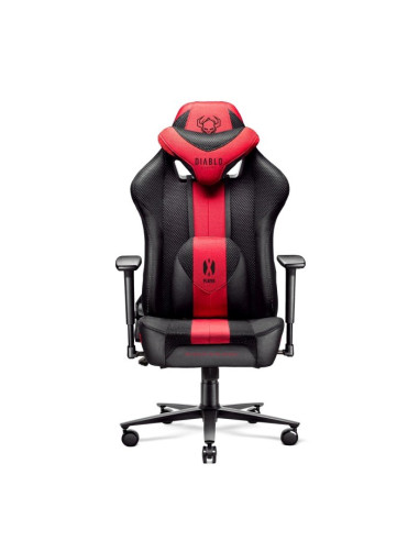 Fotel Gamingowy Diablo X-Player 2.0 King Fotel Antracytowo-Karmazynowy