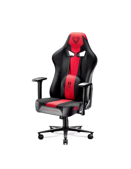 Fotel Gamingowy Diablo X-Player 2.0 King Fotel Antracytowo-Karmazynowy