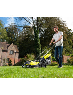 Ryobi Rlm18X33B40 Kosiarka Kosiarka Do Trawnika Typu Push Bateria Czarny, Zielony 2