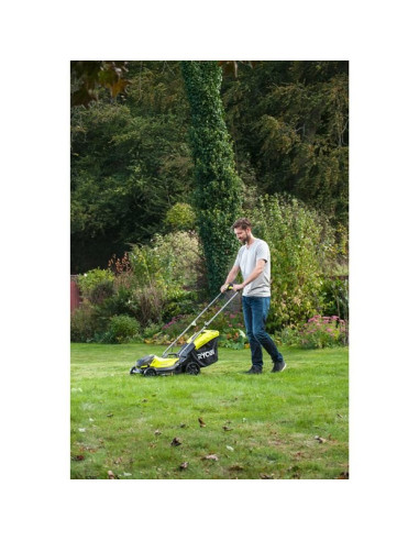 Ryobi Olm1833B Kosiarka Kosiarka Do Trawnika Typu Push Bateria Czarny, Zielony