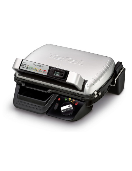 Grill Tefal Gc451B12 (Tradycyjny Z Rusztem  2000W  Kolor Srebrny)