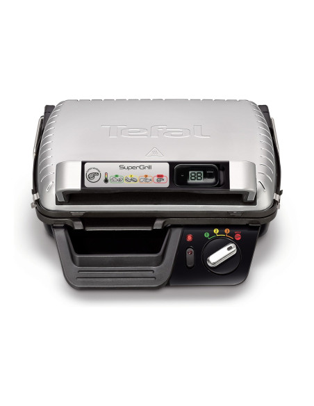 Grill Tefal Gc451B12 (Tradycyjny Z Rusztem  2000W  Kolor Srebrny)