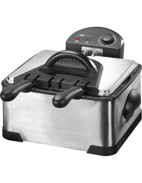 Frytownica Clatronic Fr 3195 (4 L  2000W  Kolor Inox)