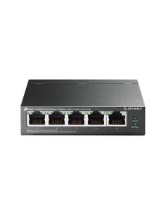 Tp-Link Tl-Sf1005Lp Łącza Sieciowe Nie Zarządzany Fast Ethernet (10/100) Obsługa Poe Czarny