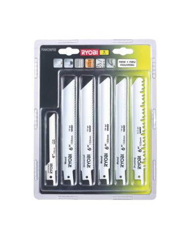Ryobi Rak06Rb Ostrze Wyrzynarki 6 Szt.