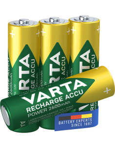 Zestaw Akumulatorków Aa Varta Ready2Use 5716101404 (2600Mah   Ni-Mh)