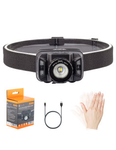 Latarka Czołowa Libox Lb0106 (450 M  Biały Zimny)