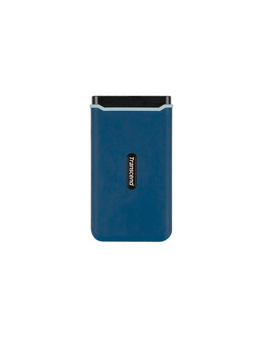 Transcend Esd370C 1 Tb Usb Type-C 3.2 Gen 2 (3.1 Gen 2) Czarny, Niebieski